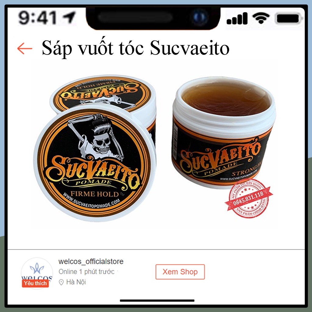 Sáp Vuốt Tóc Suavecito Pomade MN22