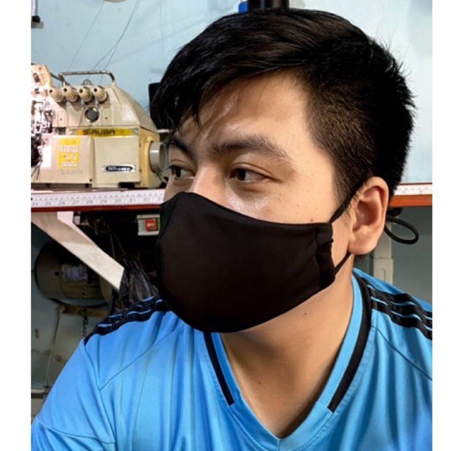 10 cái Khẩu trang 2 lớp vải Su trượt nước Polo Style bền, đẹp, dễ thở, không đau tai, nam nữ đều đeo đẹp | BigBuy360 - bigbuy360.vn