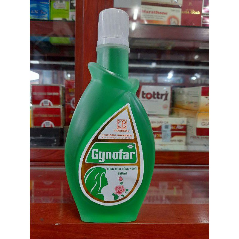 Gynofar_Dung Dịch Vệ Sinh Phụ Nữ.Chai 250 ml.Chai 500 ml