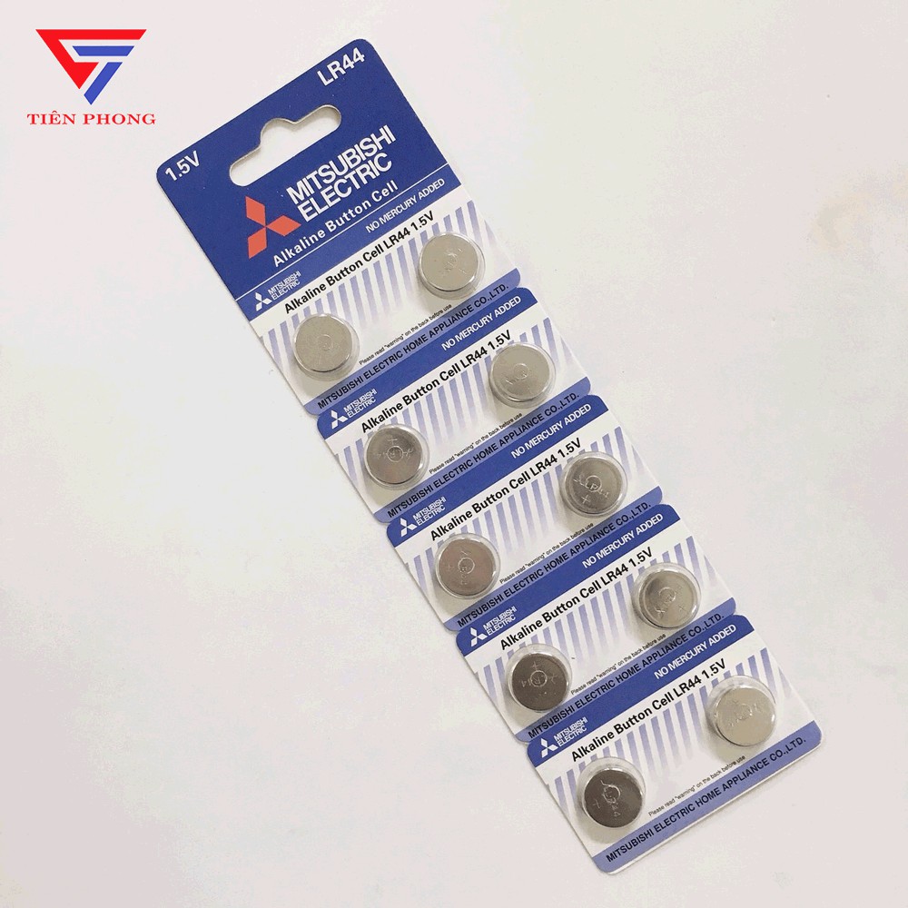Vỉ 10 Viên Pin Mitsubishi LR44