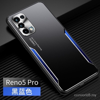 Ốp điện thoại kim loại siêu mỏng bảo vệ cho Oppo reno6 reno 6 pro reno 5g reno 5 pro 5G reno5