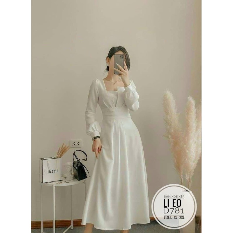 ĐẦM XẾP LI EO [ BIGSIZE 60-90KG ]