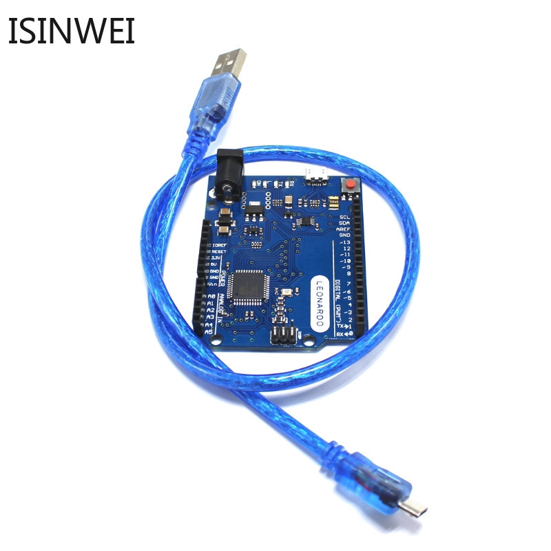 Vi mạch kiểm soát Leonardo R3 nâng cấp Atmega32u4 kèm cáp USB