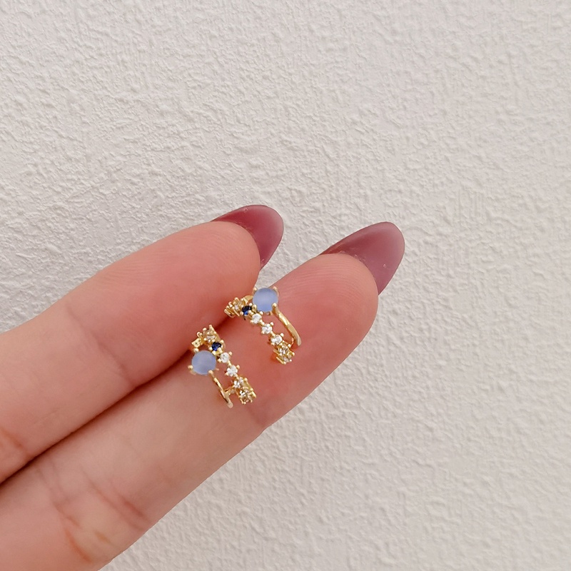 Khuyên Tai Nữ Đính Đá Thời Trang