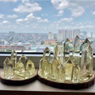 Đá Thanh Tẩy - Trụ Vàng Mini