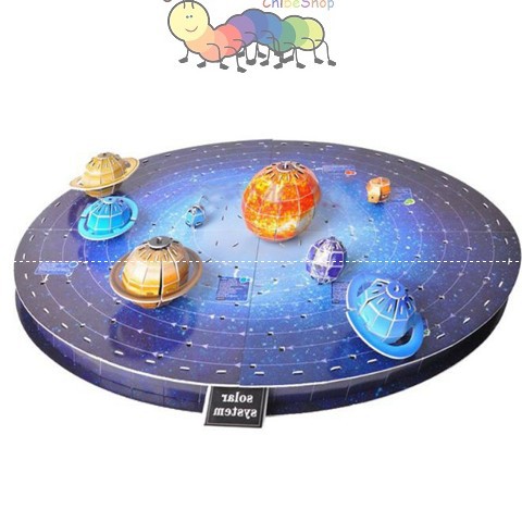 Đồ chơi lắp ghép hệ mặt trời, Bộ lắp ghép 3D các hành tinh trong hệ mặt trời