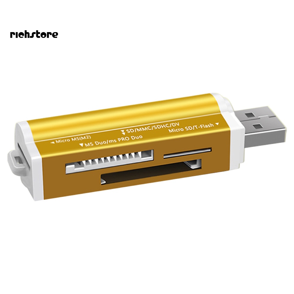Đầu Đọc Thẻ Nhớ USB TF / Micro-SD / MS / M2 4 Trong 1 Cho Máy Tính | BigBuy360 - bigbuy360.vn