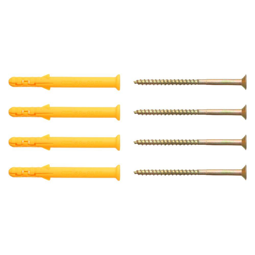 Set 4 Đinh Ốc Vít Cố Định Gương Trang Trí Nội Thất