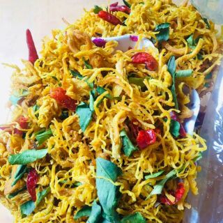 500g Khô 🐔 lá chanh thơm lừng