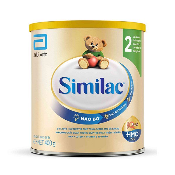 Sữa bột Abbott Similac 2 400g cho trẻ từ 6-12 tháng