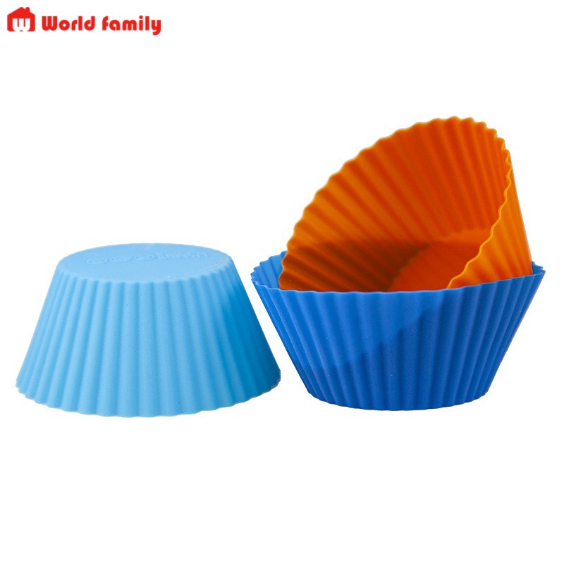 Khuôn cupcake silicon 7cm Dùng Làm Khuôn Bánh , Muffin, Thạch, Rau Câu  Hiện Đại