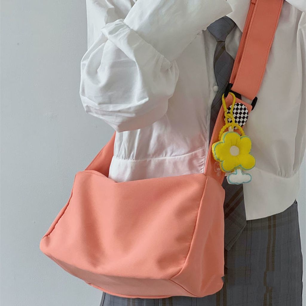 Túi Xách Canvas Cỡ Lớn Phong Cách Nhật Hàn Cho Nữ