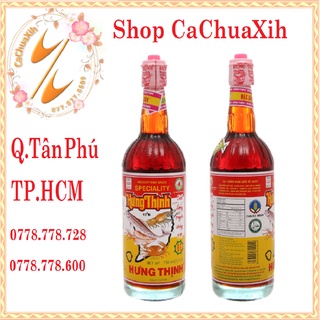 Nước nắm Hưng Thịnh 40 độ chai 750ml
