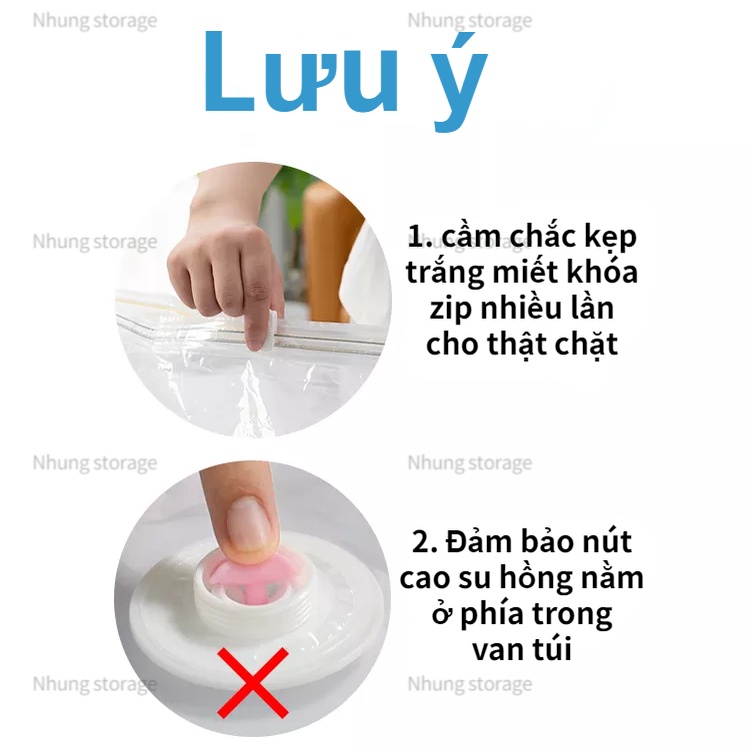 Túi Đựng Chăn Đệm Hút Chân Không Cỡ Lớn Tiện Dụng Dài 2.5m