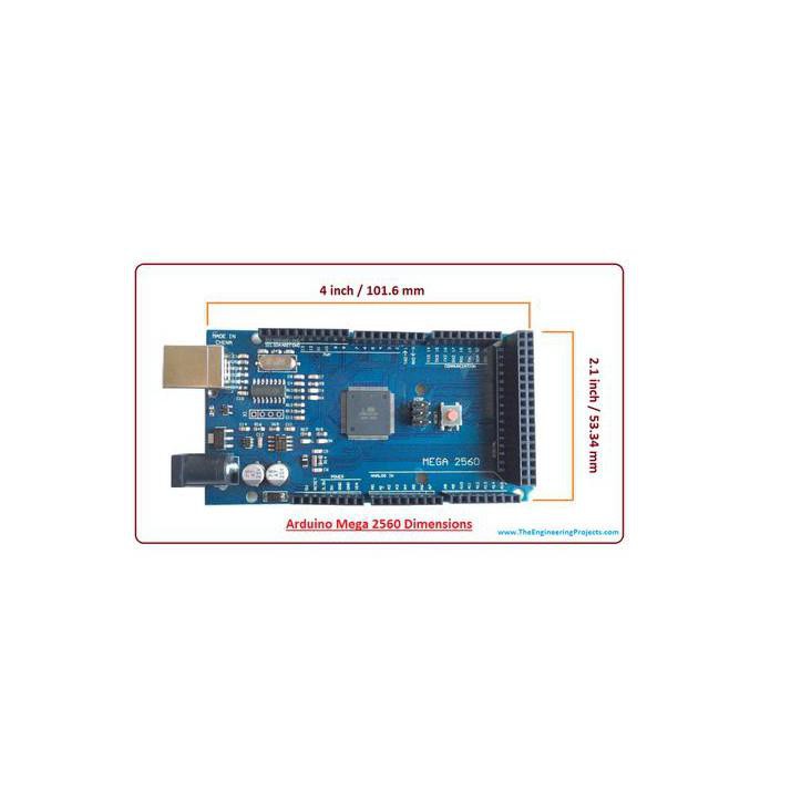 Arduino Atmega 2560 R3 Mega 2560 Mega2560 Atmega2560-16Au Pcb Ch340 Chất Lượng Cao