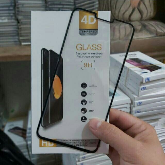 Kính cường lực 4D cho LG V40 Full màn hình