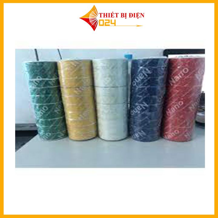 Băng Dính Điện Nano Màu Đen Đỏ Vàng Xanh Theo Yêu Cầu