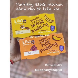 Pudding Ella cho bé trên 7m vỉ 4 hộp x 60gr date 5/2022