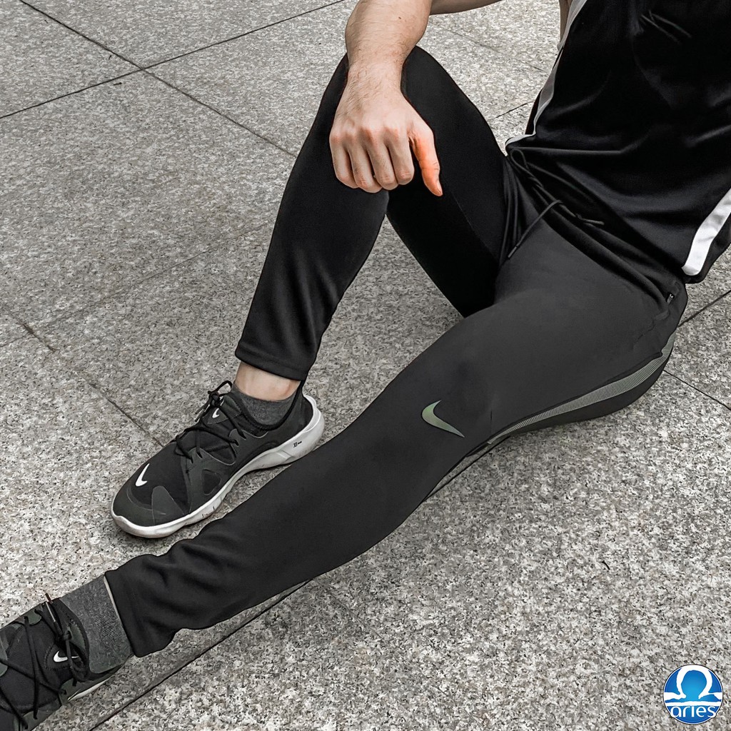 Quần dài nam thể thao NK Ess Tracking Pants dư xịn thun lạnh nỉ co giãn - ARIES