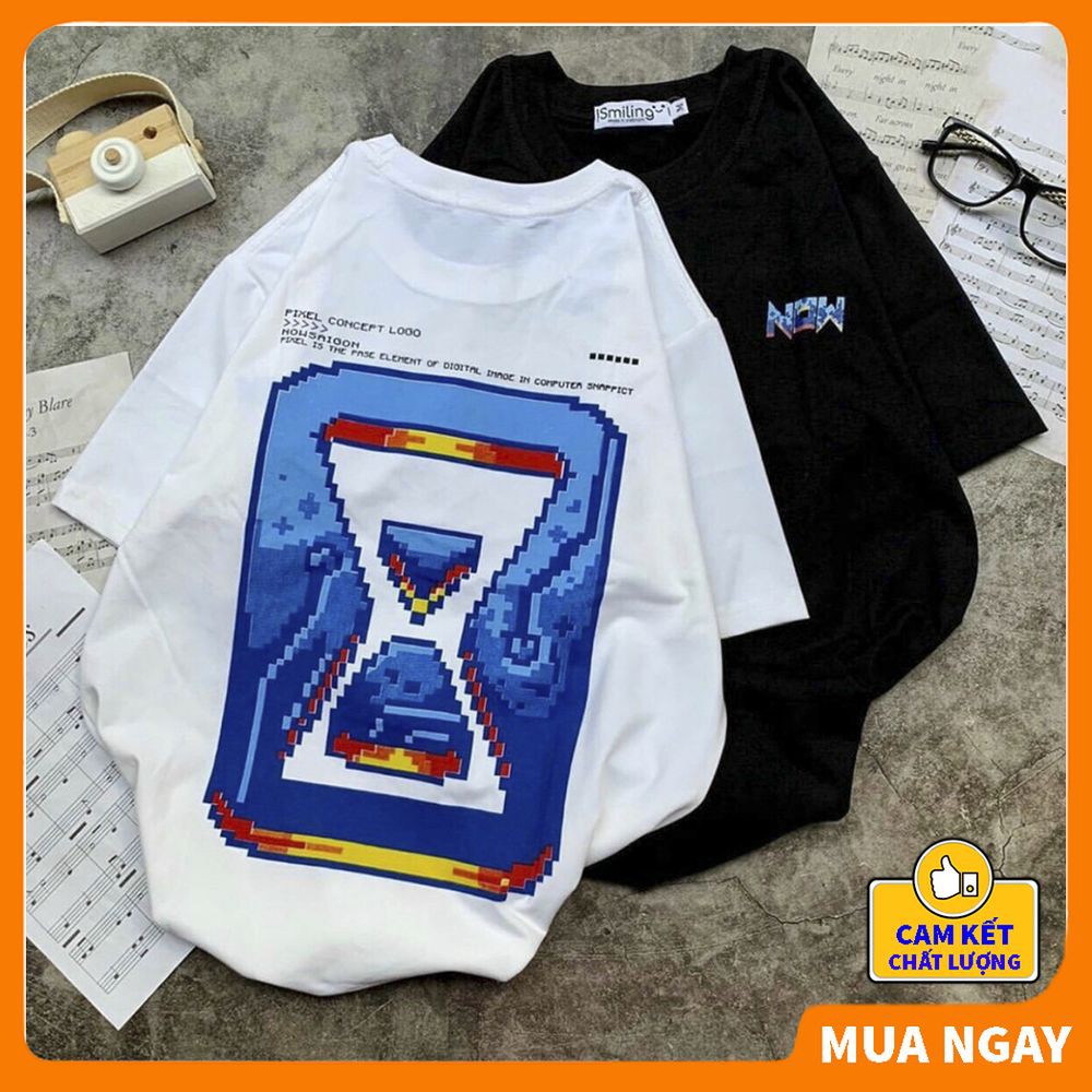 Áo thun tay lỡ Unisex NOW Local Brand, Áo thun streetwear form rộng BIBINO Tee Basic oversized