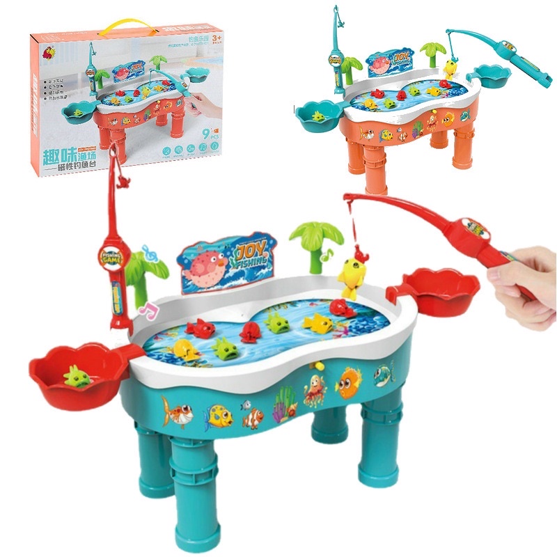 Hồ câu cá đồ chơi có thể cho nước vào chơi