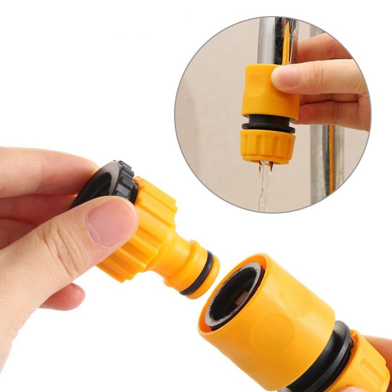 Bộ nối nhanh 3 món, nối vòi nước, vòi tưới với ống nước mềm tiện lợi