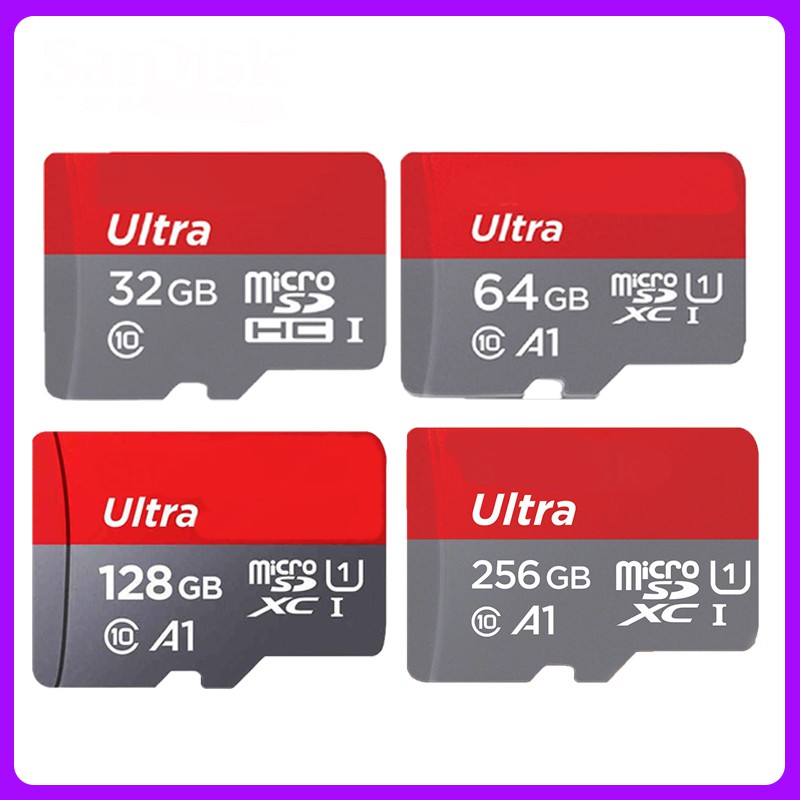 Thẻ nhớ MicroSD 64GB/128GB Class 10 tốc độ cao