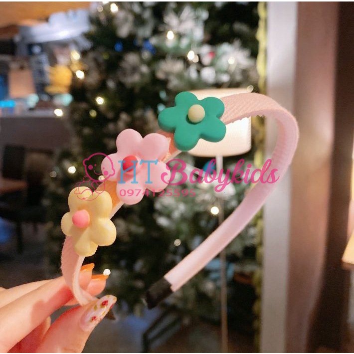[FLASH SALE] Băng Đô Bờm Cài Tóc 3D Phong Cách Hàn Quốc Tiểu Thư Cho Bé Gái