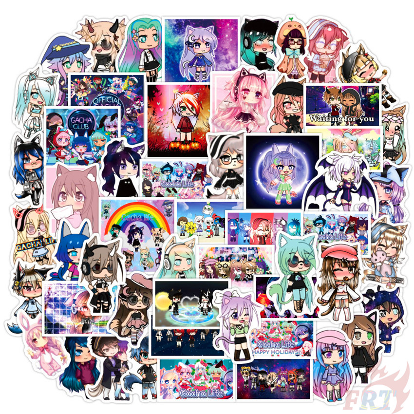 ❉ Gacha Life Series 01 Miếng Dán ❉ 50 Cái / bộ Đề can thời trang DIY chống nước Nhãn dán Doodle