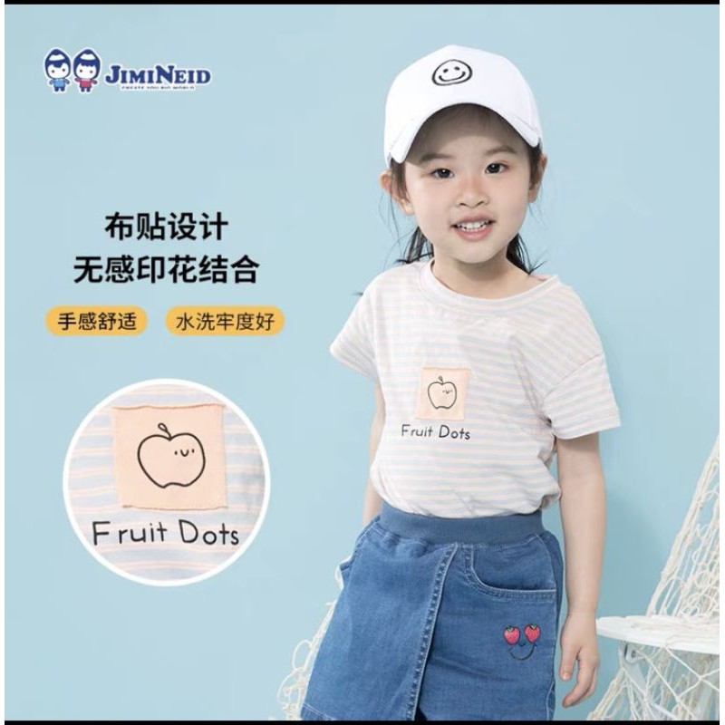 [8-16kg] Áo phông cotton kẻ size nhí cho bé HÀNG QUẢNG CHÂU form rộng, dáng ngắn khoẻ mạnh