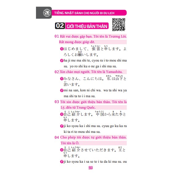 Sách - Tiếng Nhật dành cho người đi du lịch