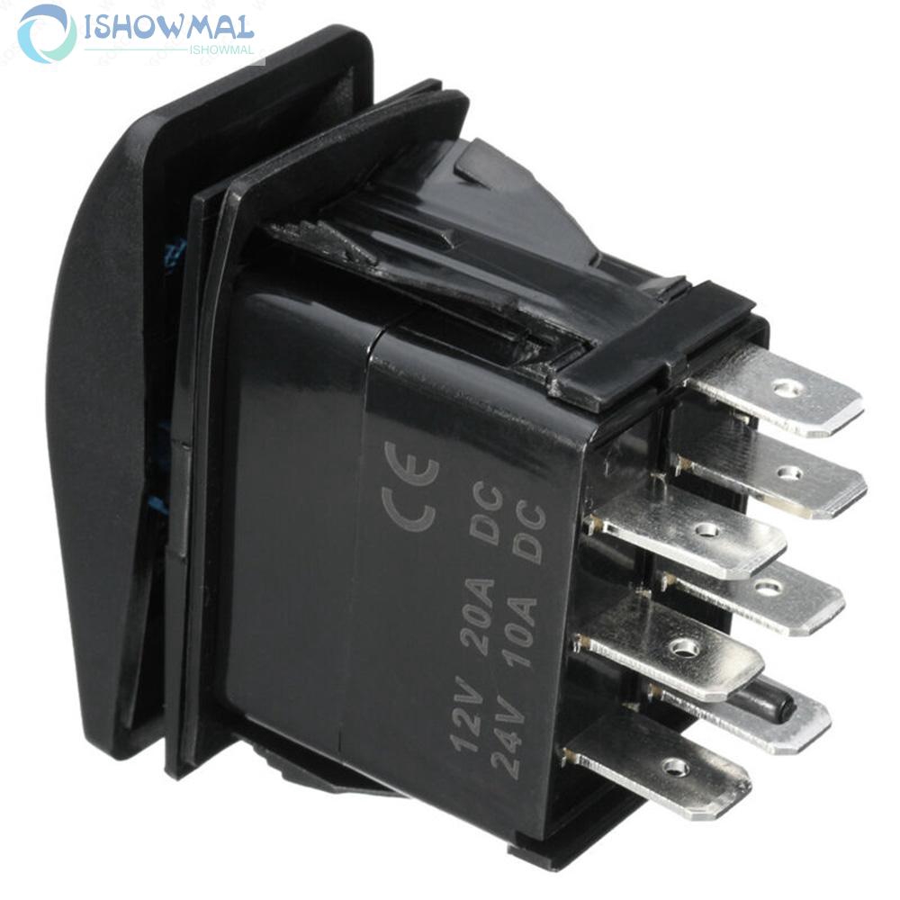 Công tắc bật/ tắt 660030 12/24v 7pin cho xe hơi/ xe tải/ tàu thuyền chất lượng cao