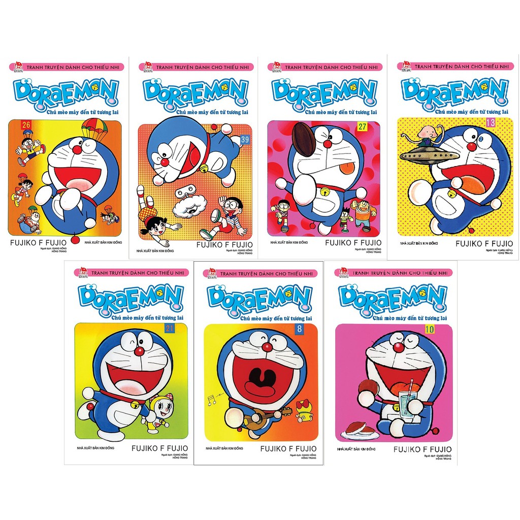 Sách - Combo Doraemon ngắn - 7 quyển (được chọn tập)