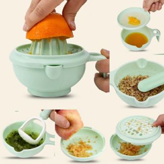 Bộ chế biến ăn dặm kiểu Nhật cho bé 9 dụng cụ