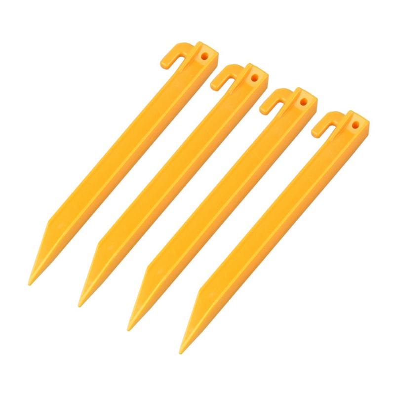 Cọc Dựng Lều Bằng Nhựa Siêu Nhẹ Chuyên Dụng Cho Cắm Trại / Bãi Biển