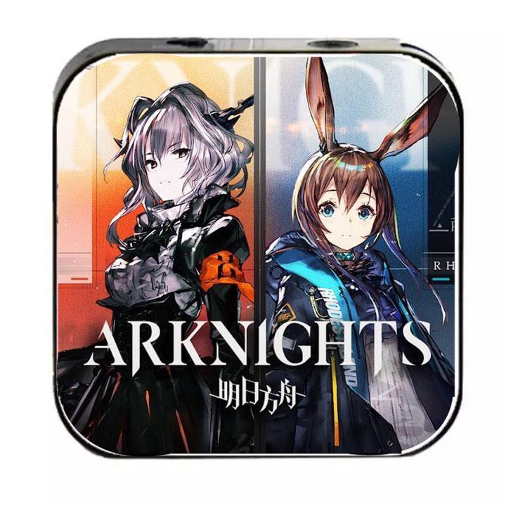 Máy nghe nhạc Arknights cầm tay mini tặng tai nghe cắm dây có mic và dây sạc mp3 anime chibi