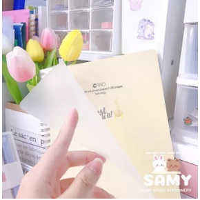 Sổ Caro Lò Xo 120 Trang Size B5 Bìa Nhựa 100GSM KLONG Làm Bullet Journal và Planner Sổ Tay