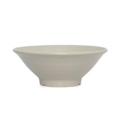 Tô xoắn size lớn (Ø20.3cm) nhựa Melamine Nhám Nâu (TOX18N)