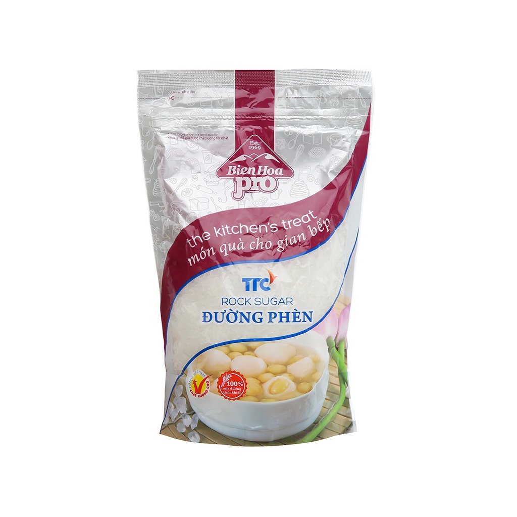 Đường phèn Biên Hòa Pro gói 500g