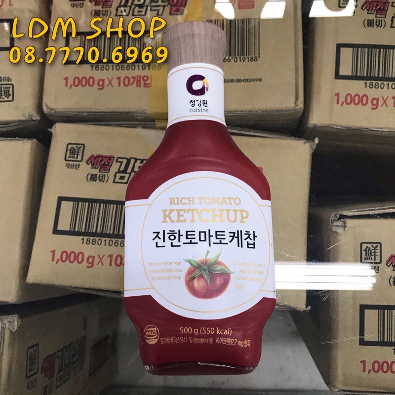 Tương cà chua daesang hàn quốc  ( RICH TOMATO KETCHUP)