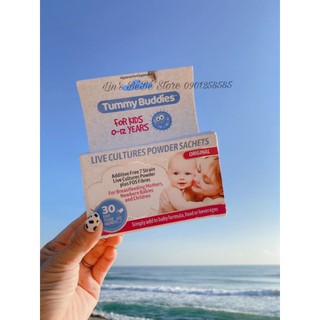 Men vi sinh tummy buddies 30 gói/hộpnội địa anh