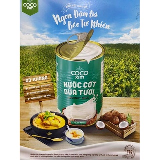 Nước Cốt Dừa Tươi Cocoxim 400ML
