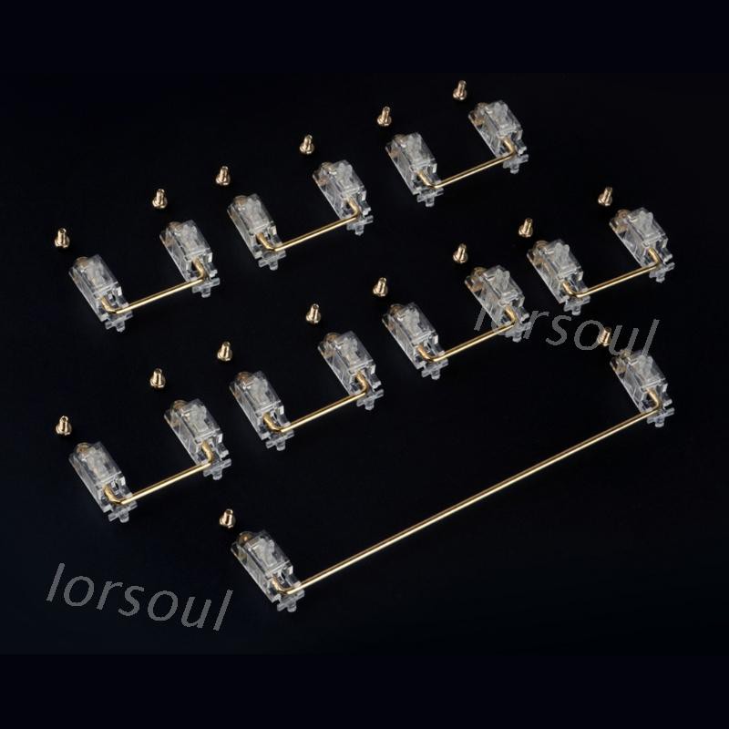 IOR* Gold Plated Pcb Screw Stabilizer Plate Mechanical Keyboard Mounted Key Plate