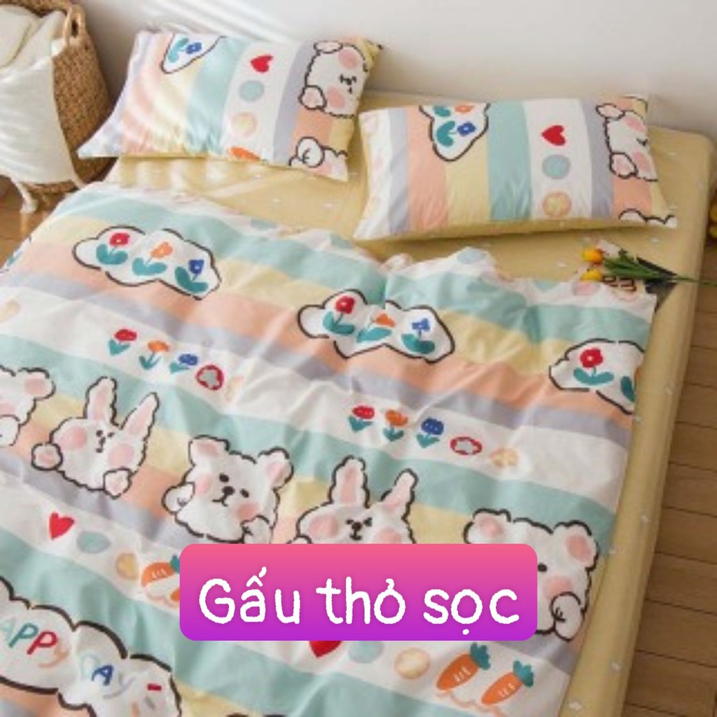 ( free ship ) SÉT POLY NHẬP GẤU THỎ