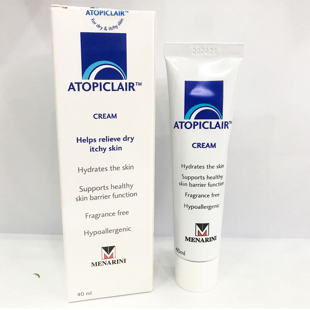 Kem dưỡng ẩm Menarini Atopiclair Cream chăm sóc da phục hồi da cho da nhạy cảm 40ml