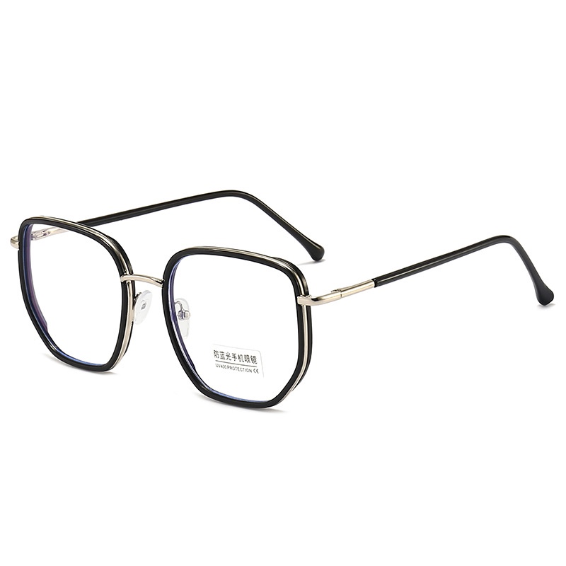 Mắt kính TR90 gọng kim loại chống ánh sáng xanh cho nữ