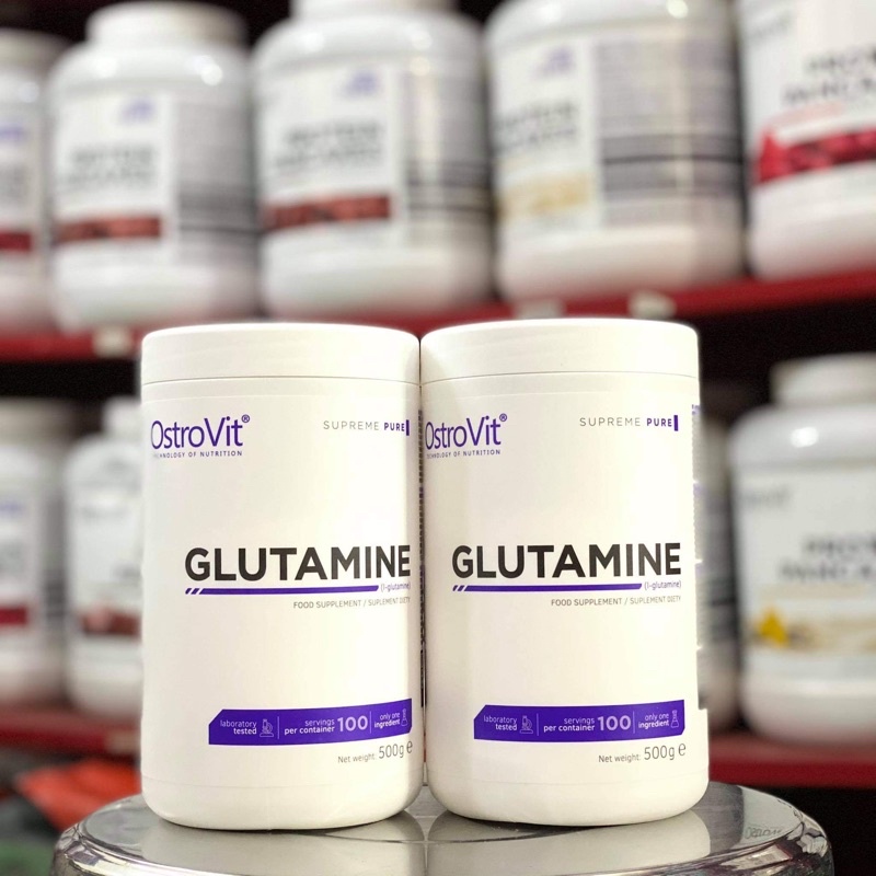 Ostrovit Glutamine 500g  - Phục Hồi Cơ, Chống Mất Cơ, Chống Nhức Mỏi Cơ, Phát Triển Cơ Bắp