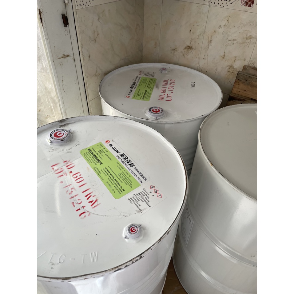 Keo poly trong,keo tượng1kg tặng kèm xúc tác]