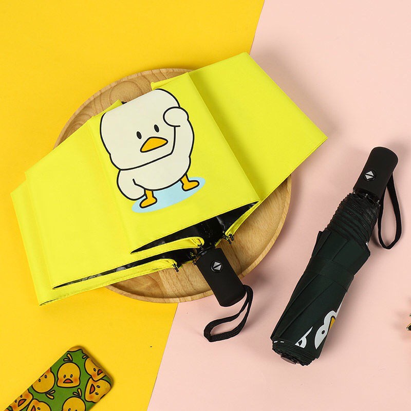 Ô che mưa nắng loại gập hoạ tiết Doraemon dành cho trẻ em N00765