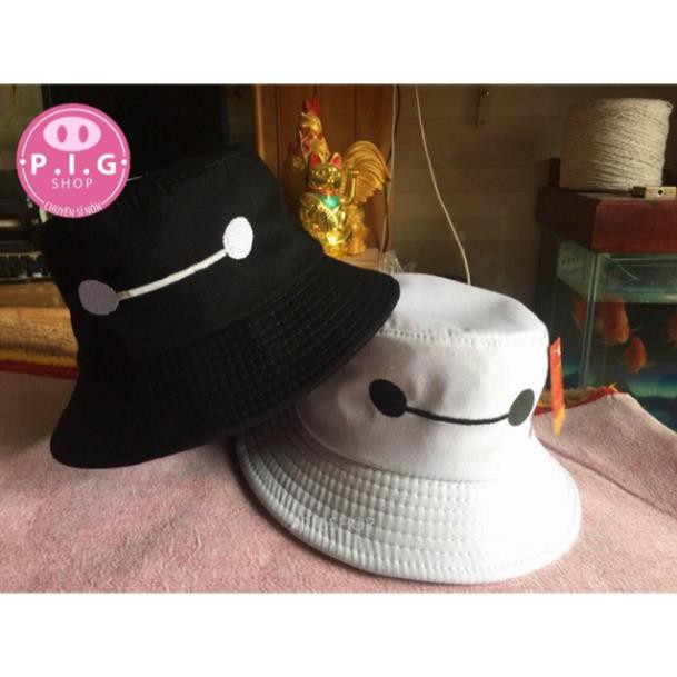 Nón bucket,nón tai bèo,mũ bucket,mũ vành Baymax Đẹp !